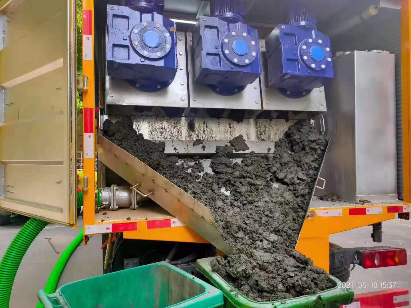 索县化粪池清掏城市维护站-泥浆净化干湿分离处理